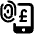Smartphone Payment Touch Pound icon - Free transparent PNG, SVG. No sign up needed.