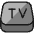 Modern Tv Apple Icon from Ultimate Colors Set