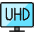 Modern Tv Uhd icon - Free transparent PNG, SVG. No sign up needed.