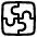 Module Puzzle 3 Icon from Plump Line Set