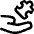 Module Puzzle Hand Icon from Flex Line Set