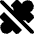 Puzzle Extension Off Disabled Icon from Core Solid Set