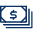 Bank Notes 1 Icon from Cyber Line - Free Set