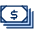 Bank Notes Icon from Cyber Duotone - Free Set