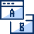 Business Dual Screen Window Icon from Cyber Duotone - Free Set