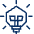 Business Idea Light Bulb Icon from Cyber Line - Free Set