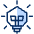 Business Idea Light Bulb Icon from Cyber Duotone - Free Set