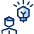 Business Idea User 3 Icon from Cyber Duotone - Free Set