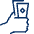 Cash Hand 1 Icon from Cyber Line - Free Set