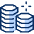 Coin Stack Icon from Cyber Duotone - Free Set