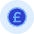 Pounds Coin Icon from Kameleon Duo - Free Set