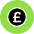 Pounds Coin Icon from Kameleon Pop - Free Set