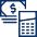 Cash Calculator Icon from Cyber Line Set