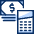 Cash Calculator Icon from Cyber Duotone Set | Free Download as SVG Vector and Transparent PNG | Streamline icons