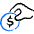 Cash Payment Coin 1 Icon from Freehand Duotone - Free Set