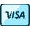 Credit Card Visa Icon from Ultimate Duotone - Free Set