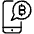 Crypto Chat Mobile Phone Icon from Ultimate Light - Free Set