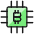 Crypto Currency Bitcoin Chip Icon from Ultimate Colors - Free Set