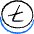 Crypto Currency Litecoin Icon from Freehand Duotone - Free Set