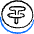 Crypto Currency Tether Icon from Freehand Duotone - Free Set