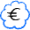 Currency Euro Bubble Icon from Freehand Duotone - Free Set
