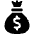 Money Bag Dollar Icon from Ultimate Bold - Free Set