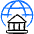 Saving Bank International Icon from Freehand Duotone - Free Set