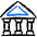 Saving Bank Icon from Freehand Duotone - Free Set