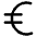 Euro icon - Free transparent PNG, SVG. No sign up needed.