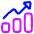 Graph Bar Increase Icon from Plump Neon - Free Set