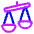 Justice Scale 2 Icon from Plump Neon - Free Set