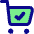 Shopping Cart Check Icon from Core Pop - Free Set