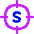 Target Dollar Icon from Flex Neon - Free Set