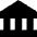 Bank Icon from Block – Free Set