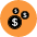 Coins 2 icon - Free transparent PNG, SVG. No sign up needed.