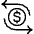 Currency Exchange Icon from Guidance – Free Set