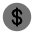 Download free Dollar PNG, SVG vector icon from Solar Bold Duotone set.