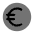 Euro Icon from Solar Bold Duotone Set