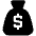 Money Bag Dollar icon - Free transparent PNG, SVG. No sign up needed.