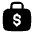 Download free Money Bag PNG, SVG vector icon from Solar Bold set.