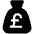 Money Bag Pound icon - Free transparent PNG, SVG. No sign up needed.