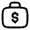 Download free Money Bag PNG, SVG vector icon from Solar Linear set.