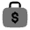 Download free Money Bag PNG, SVG vector icon from Solar Bold Duotone set.