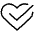 Heart Approve 1 icon - Free transparent PNG, SVG. No sign up needed.