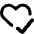 Heart Check Icon from Core Remix Set
