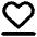 Heart Rate Resting Icon from Core Remix Set