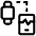 Phone Watch Synchronization Icon from Ultimate Regular Set