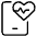 Tracker Tablet Heart Rate 2 Icon from Ultimate Light Set