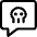 Mood Skull Chat Icon from Ultimate Regular Set