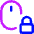 Mouse Lock Icon from Core Neon Set